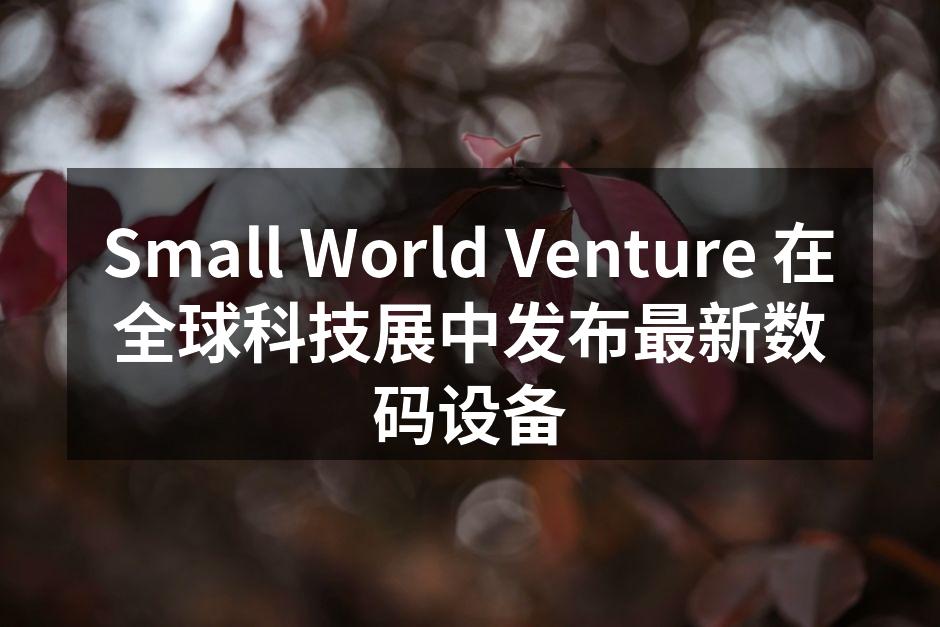 Small World Venture 展台吸引了众多参观者